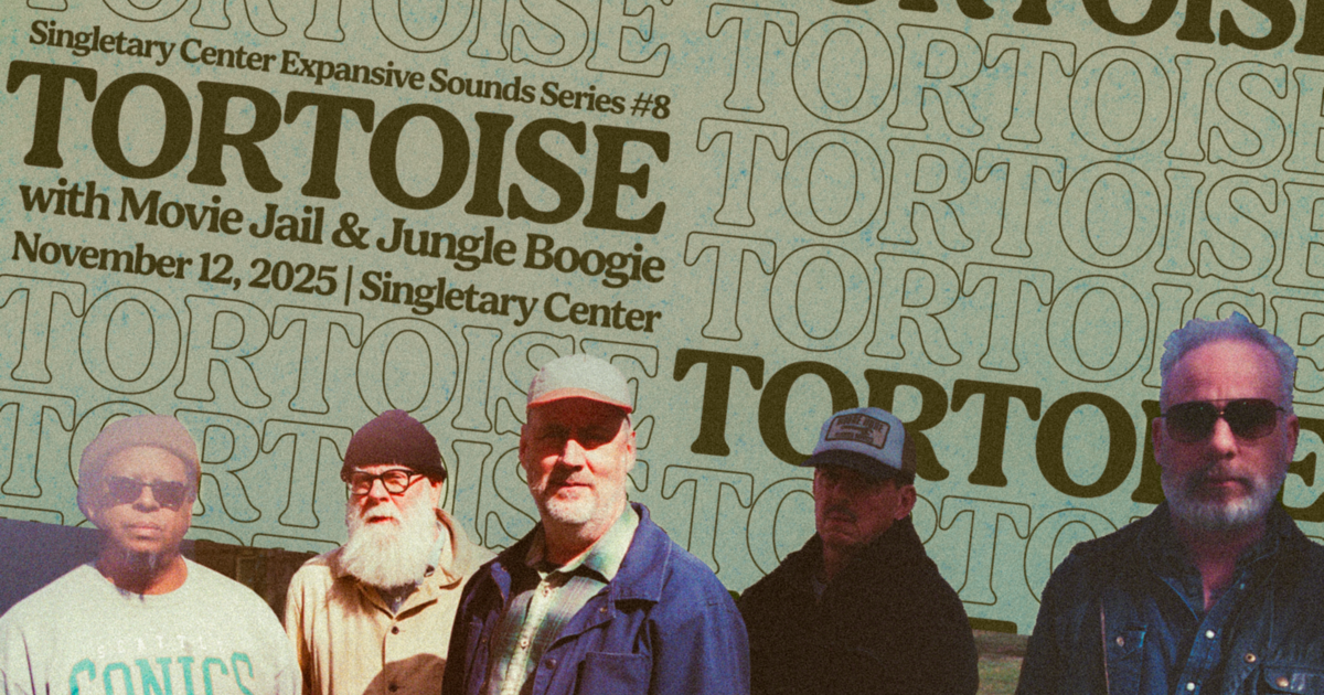 Tortoise tour poster — 2026 & 2027